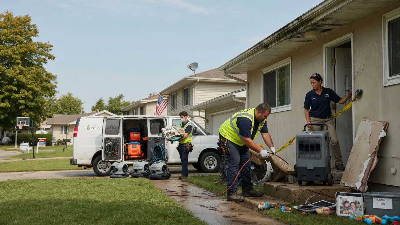Water Damage Restoration in Woosung, IL near me